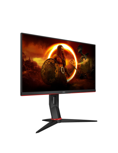 Monitor 23.8" AOC 24G2U5 BK, Gaming, FHD 1920*1080, 75 Hz, 1 ms, IPS, WLED, 16 9, 250 cd mp, 1000 1,
