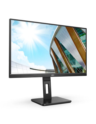Monitor 27" AOC U27P2CA, Antiglare, 3H, 4K 3840* 2160, 16 9, IPS, 350 cd  mp, 60 Hz, 4 ms, 1000 1, 178  178, Adaptive Sync, flic