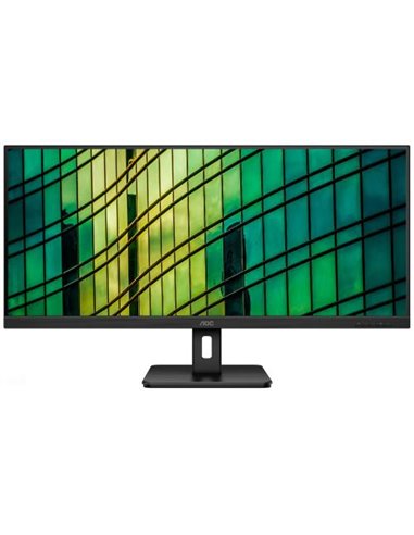 Monitor 34 AOC Q34E2A WLED IPS QHD 2560x 1080 21:9 4 ms 300cd/mp 1000:1/ 50M:1 178/178 Antiglare + 3H Borderless