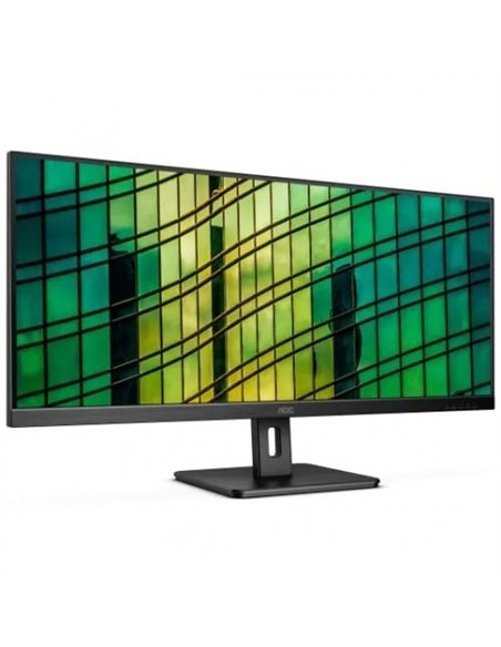 Monitor 34 AOC Q34E2A WLED IPS QHD 2560x 1080 21:9 4 ms 300cd/mp 1000:1/ 50M:1 178/178 Antiglare + 3H Borderless