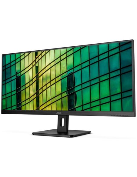 Monitor 34 AOC Q34E2A WLED IPS QHD 2560x 1080 21:9 4 ms 300cd/mp 1000:1/ 50M:1 178/178 Antiglare + 3H Borderless