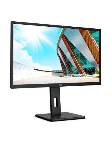 Monitor WLED AOC Q32P2CA, 31.5inch, QHD IPS, 4ms, 75 Hz, negru