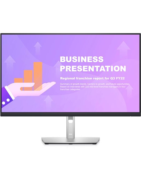Monitor LED DELL P2722HE 27 inch FHD IPS 5 ms 60 Hz USB-C, Argintiu