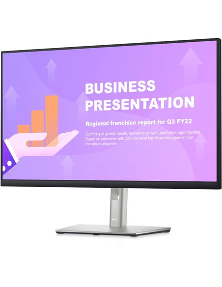 Monitor LED DELL P2722HE 27 inch FHD IPS 5 ms 60 Hz USB-C, Argintiu