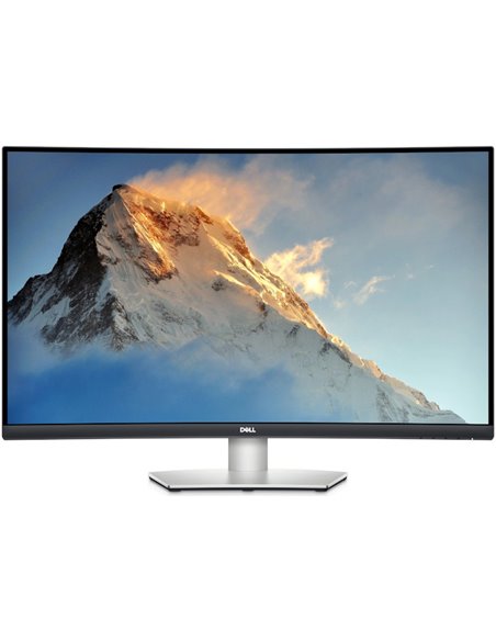Monitor Dell 31.5'' S3221QS, 80.01cm, Curved, VA, LED, 4K UHD, 3840 x 2160 at 60Hz, 16:9