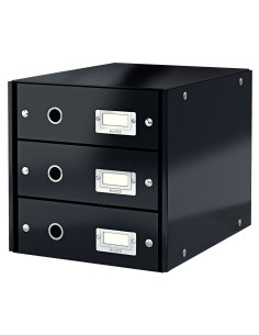 CABINET 3 SERTARE NEGRU CLICK&STORE LEITZ,LZ60480095