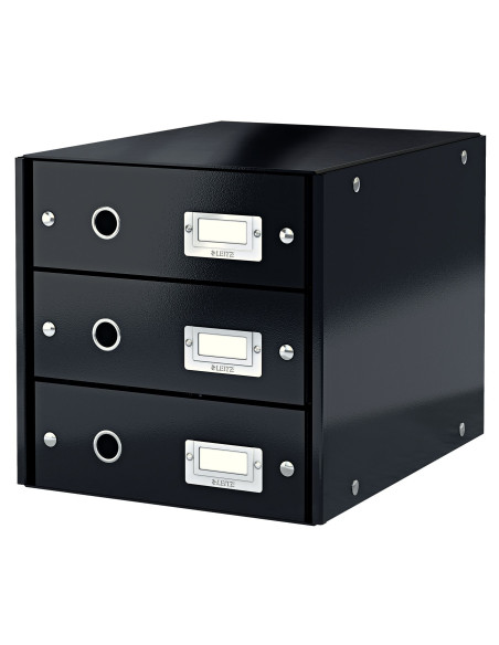 CABINET 3 SERTARE NEGRU CLICK&STORE LEITZ,LZ60480095