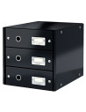 CABINET 3 SERTARE NEGRU CLICK&STORE LEITZ,LZ60480095