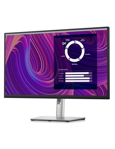 Monitor LED Dell Professional P2723DE 27",QHD, 2560x1440, IPS, Antiglare, 16:9, 1000:1, 8ms/5ms, 178/178, DP, HDMI, USB-C (DP/PD