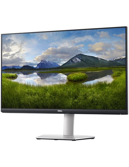 Monitor USB-C LED IPS Dell 27'', 4K UHD, 60Hz, 4ms, AMD FreeSync, Pivot, USB Type-C, USB, HDMI, S2722QC, Negru cu argintiu
