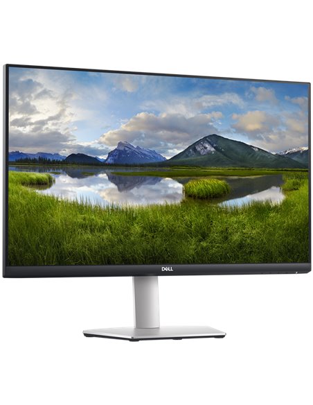 Monitor USB-C LED IPS Dell 27'', 4K UHD, 60Hz, 4ms, AMD FreeSync, Pivot, USB Type-C, USB, HDMI, S2722QC, Negru cu argintiu