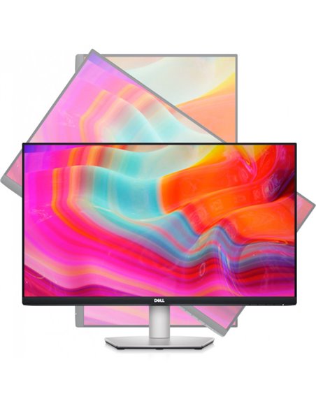 Monitor LED Dell S2722DZ Video Conferencing 27", 2560x1440, QHD, IPS, AG, Cam+Mic, 16:9, 1000:1, 350 cd/m2, AMD FreeSync, 4ms, 1
