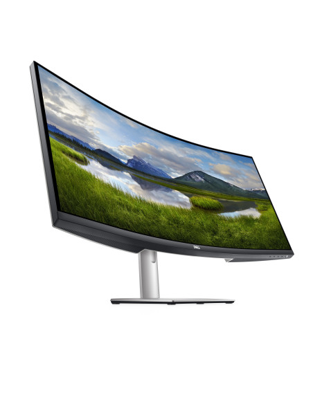 Monitor LED Dell S3422DW, 34" WQHD 3440x1440 100Hz VA AG 21 9 Curved 99% sRGB, 300cd m2, 3000 1, 178 178, 4ms GtG, Flicker Free,