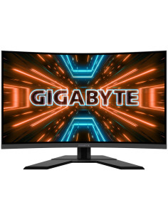 MONITOR Gigabyte 31.5 inch, Gaming, VA, WQHD (2560 x 1440), curbat, 350 cd mp, 1 ms, Display Port | HDMI x 2, "G32QC A-EK" (incl