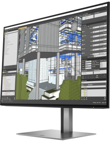 1C4Z5AA,Monitor HP Z-Display Z24n G3, 24", WUXGA, 5Ms, Argintiu