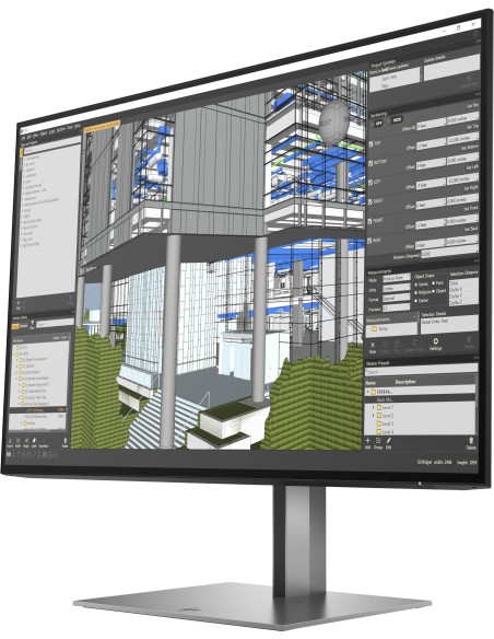 1C4Z5AA,Monitor HP Z-Display Z24n G3, 24", WUXGA, 5Ms, Argintiu