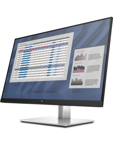 9VG71A3,Monitor LED HP E27 G4, 27", Full HD, 5ms, Negru, Argintiu