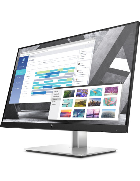 9VG82AA,Monitor LED HP E-Display E27q, 27", QHD, IPS, USB, HDMI, DisplayPort, 1000:1, 5ms, Argintiu