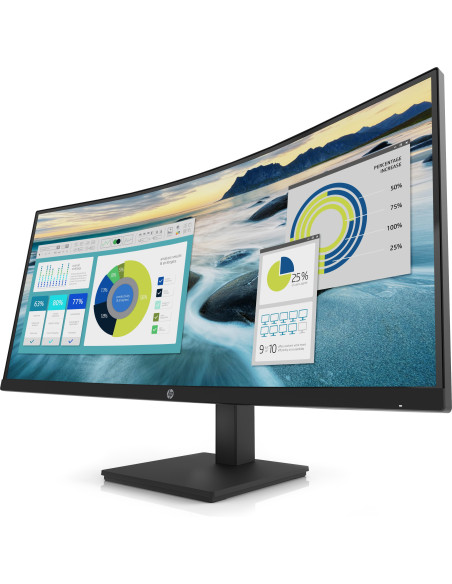 21Y56AA,Monitor ultrawide HP P34hc G4, 34", WQHD, 3500:1, DisplayPort™, Negru