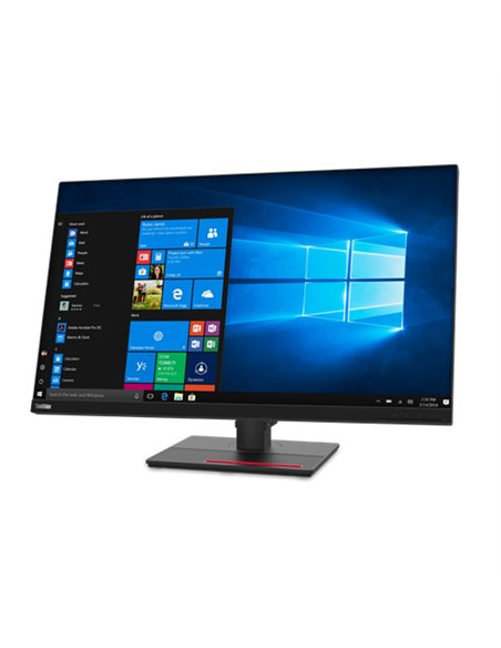 Monitor LED Lenovo ThinkVision T32h-20, 32", WQHD, 4ms, Negru