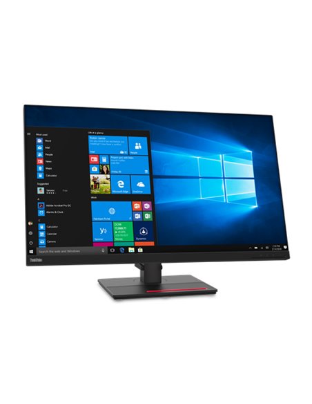 Monitor LED Lenovo ThinkVision T32h-20, 32", WQHD, 4ms, Negru