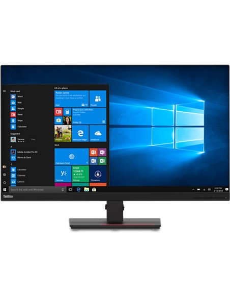 Monitor LED Lenovo T32p-20, 31.5", 4K Ultra HD, 6ms, Negru