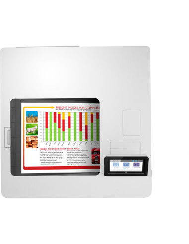 7ZU79A,Imprimanta laser A4 color HP Color LaserJet Enterprise M555x 7ZU79A