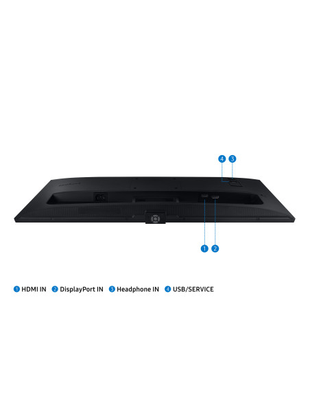 MONITOR Samsung 27 inch, home | office, IPS, 4K UHD (3840 x 2160), Wide, 300 cd mp, 5 ms, HDMI | DisplayPort, "LS27A700NWUXEN" (