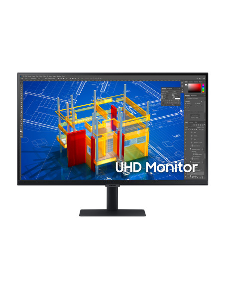 MONITOR Samsung 27 inch, home | office, IPS, 4K UHD (3840 x 2160), Wide, 300 cd mp, 5 ms, HDMI | DisplayPort, "LS27A700NWUXEN" (