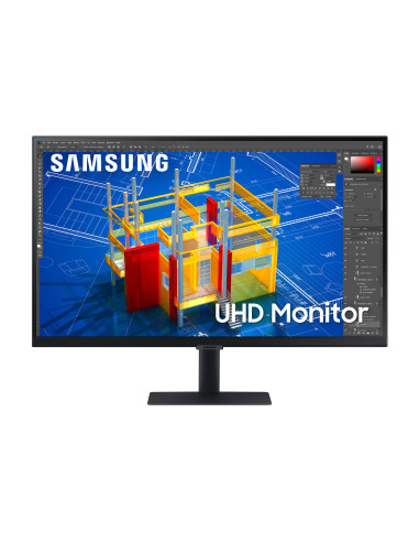 MONITOR Samsung 27 inch, home | office, IPS, 4K UHD (3840 x 2160), Wide, 300 cd mp, 5 ms, HDMI | DisplayPort, "LS27A700NWUXEN" (