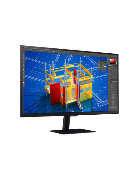 MONITOR Samsung 27 inch, home | office, IPS, 4K UHD (3840 x 2160), Wide, 300 cd mp, 5 ms, HDMI | DisplayPort, "LS27A700NWUXEN" (