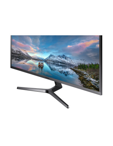 MONITOR Samsung 34 inch, home | office, VA, UWQHD (3440 x 1440), Wide, 300 cd mp, 4 ms, HDMI | DisplayPort, "LS34J550WQRXEN" (in