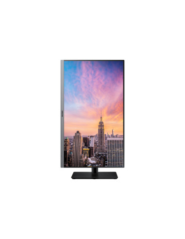 Monitor LED IPS Samsung 23.8", Full HD, HDMI, FreeSync, Negru cu gri