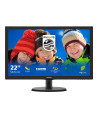 Monitor 21.5" PHILIPS 223V5LHSB2, FHD 1920*1080, TN, 16 9, WLED, 5 ms ,200 cd m2, 10M 1 600 1, 90 65, HDMI, D-SUB, VESA, Kensin