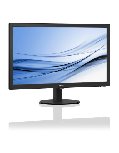 Monitor 21.5" PHILIPS 223V5LHSB2, FHD 1920*1080, TN, 16 9, WLED, 5 ms ,200 cd m2, 10M 1  600 1, 90 65, HDMI, D-SUB, VESA, Kensin