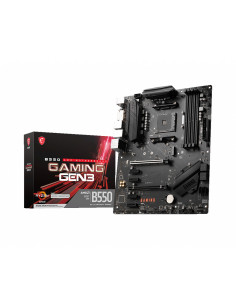 Placa de baza MSI B550 GAMING AM4 DDR4  Model Name B550 GAMING GEN3 CPU Support Supports AMD Ryzen™ 5000 Series, 5000 G-Series,