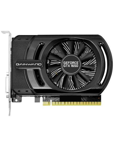 Placa video Gainward GeForce GTX 1650 PEGASUS 4GB  GPU Clockspeed  1665 MHz Memory  4GB GDDR5 (128 bits) Memory Clockspeed  4000