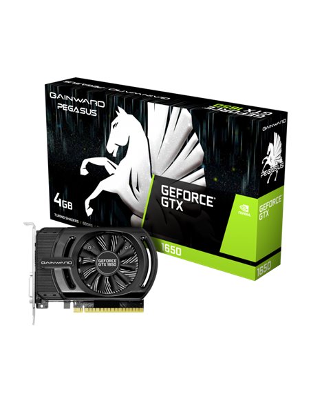 Placa video Gainward GeForce GTX 1650 PEGASUS 4GB  GPU Clockspeed  1665 MHz Memory  4GB GDDR5 (128 bits) Memory Clockspeed  4000