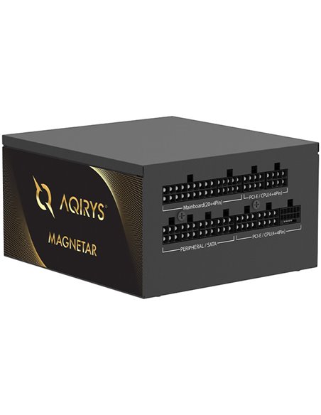 Sursa Aqirys Magnetar 850W 80 Gold Plus  TECHNICAL DATA  Continuous power: 850W Form factor: ATX ATX Version: ATX V2.52 (3.0 Rea