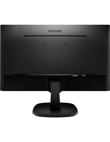 Monitor LED IPS Philips 23.8", Full HD, Ultra-narrow, 75Hz, DVI, HDMI, Flicker-Free, Negru