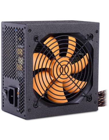 Sursa Aqirys Pulsar SI 650W 80 PLUS WHITE, ATX12V 2.52, PFC activ, ventilator 120mm, 6 niveluri de protectie, cabluri plate fixe