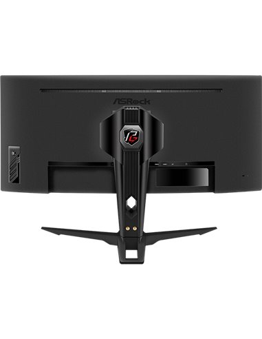 Monitor Gaming Asrock curbat PG34WQ15R2B, diagonala: 34", Aspect: 21:9, anti-glare, Rezolutie: 3440 x 1440, Refresh rate: 165Hz,