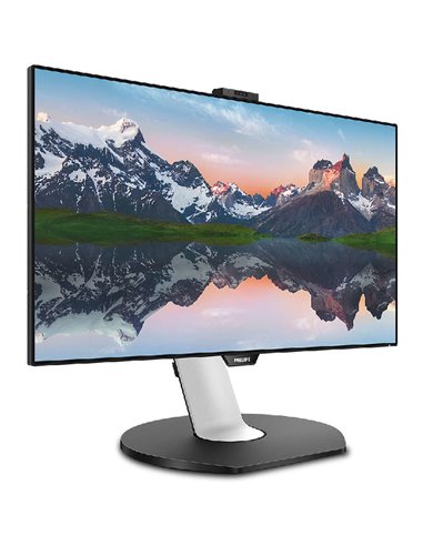 Monitor LED IPS Philips 31.5", 4K UHD, USB-C, Docking station, Webcam, 10 Bits, Display Port, Negru