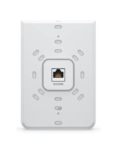 UBIQUITI Unifi6 In Wall Access Point, U6-in, Dual-Band WIFI6, 2.4 GHz 573.5 Mbp, antena 5dbi, 5 GHz 4.8 Gbps, antenna 5.9dbi, st