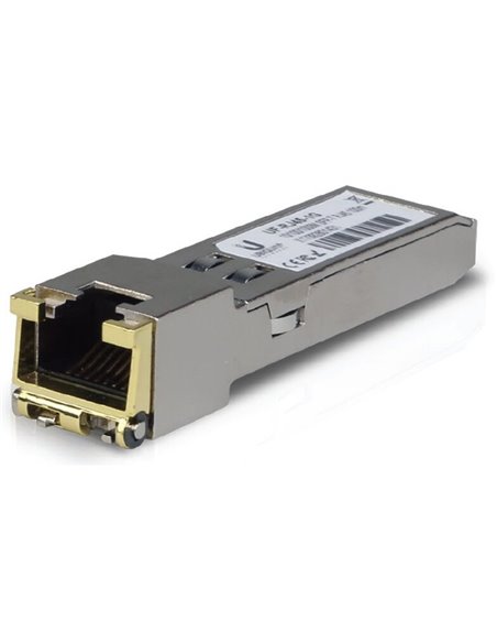Ubiquiti RJ45 - SFP/SF+ Transceiver Module, SFP to RJ45, UF-RJ45-1G Rata detransfer de date 1/10 Gpbs, distanta cablu: 1 Gbps (