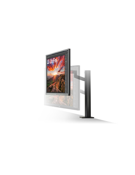 MONITOR LG 27 inch, home | office, IPS, 4K UHD (3840 x 2160), Wide, 350 cd mp, 5 ms, HDMI | DisplayPort, "27UN880-B.AEU" (includ