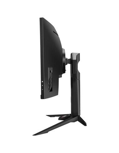 Monitor Gaming Asrock curbat PG34WQ15R2B, diagonala: 34", Aspect: 21:9, anti-glare, Rezolutie: 3440 x 1440, Refresh rate: 165Hz,