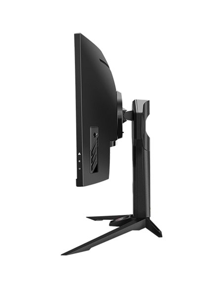 Monitor Gaming Asrock curbat PG34WQ15R2B, diagonala: 34", Aspect: 21:9, anti-glare, Rezolutie: 3440 x 1440, Refresh rate: 165Hz,