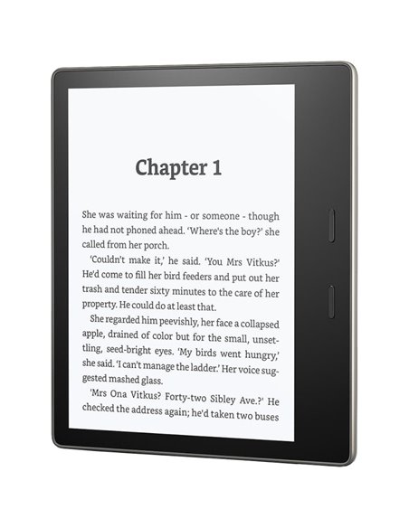 E-Book Reader Amazon Kindle Oasis, Ecran 7", 300 ppi, 32GB, Wi-Fi, Waterproof Negru