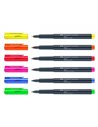FC160806,Set de markere FABER-CASTELL Creativ Neon, 6 buc